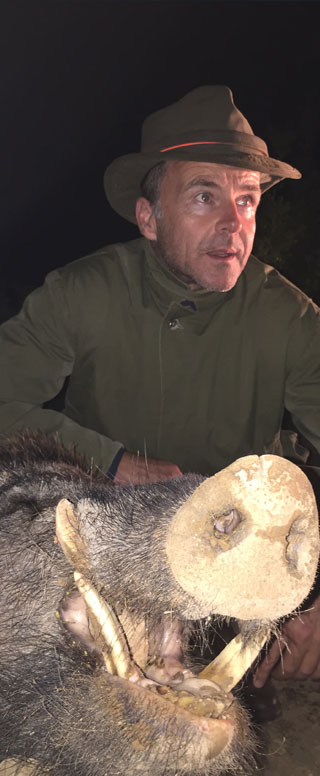 Охота на кабана в полнолуние в Турции